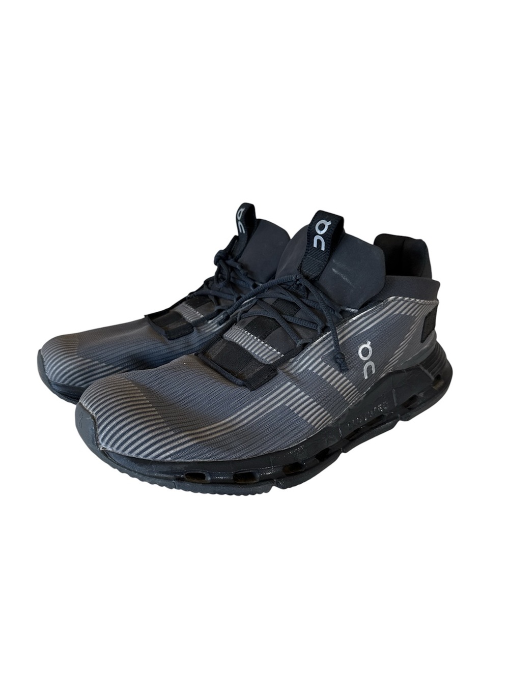 On Running Shoes Cloud Nova Void Eclipse Black womens size 11